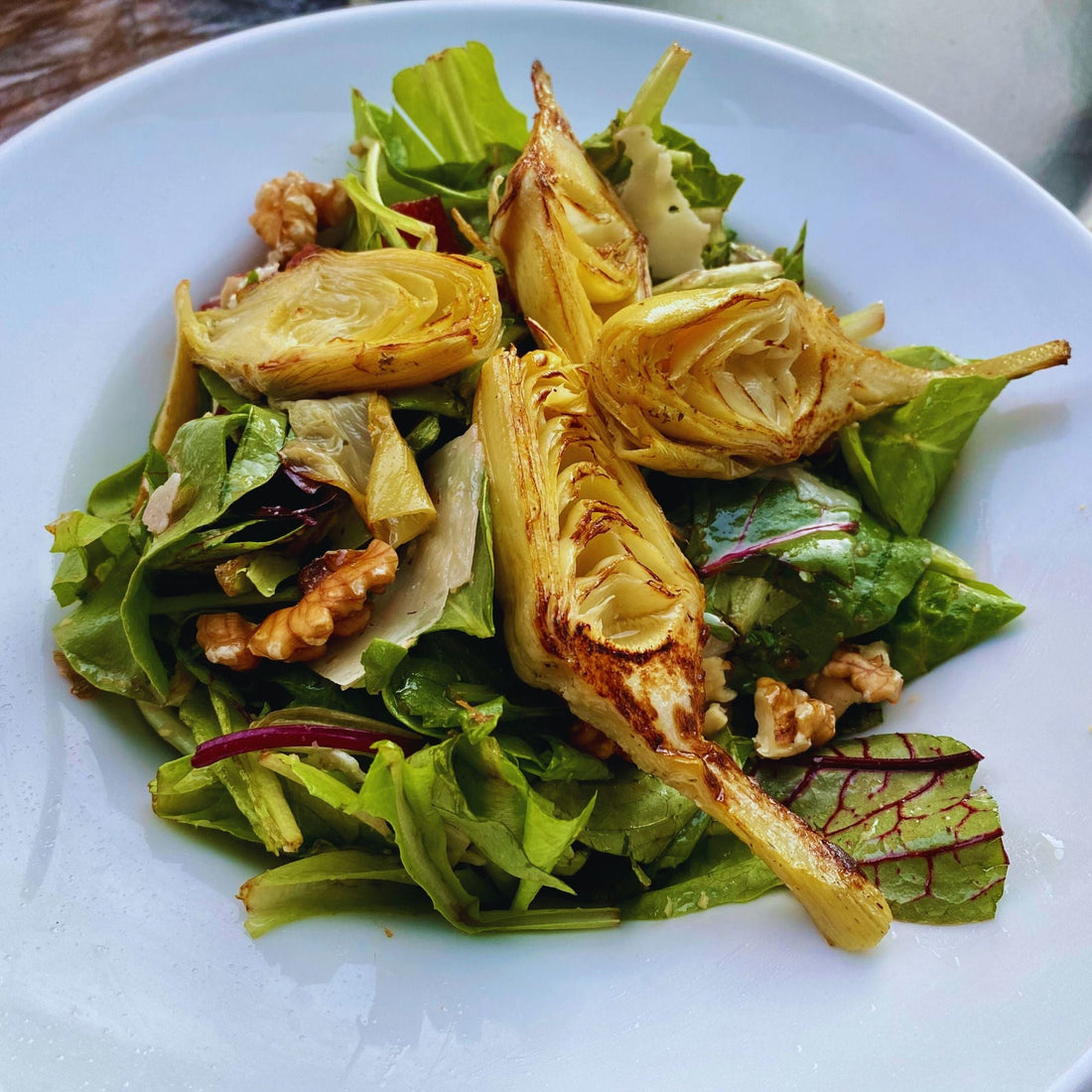Artichoke & Arugula Salad
