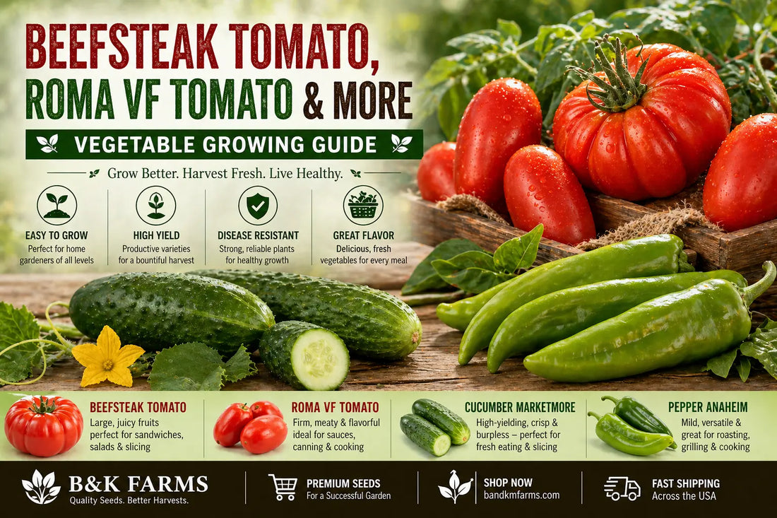 Beefsteak Tomato, Roma VF Tomato