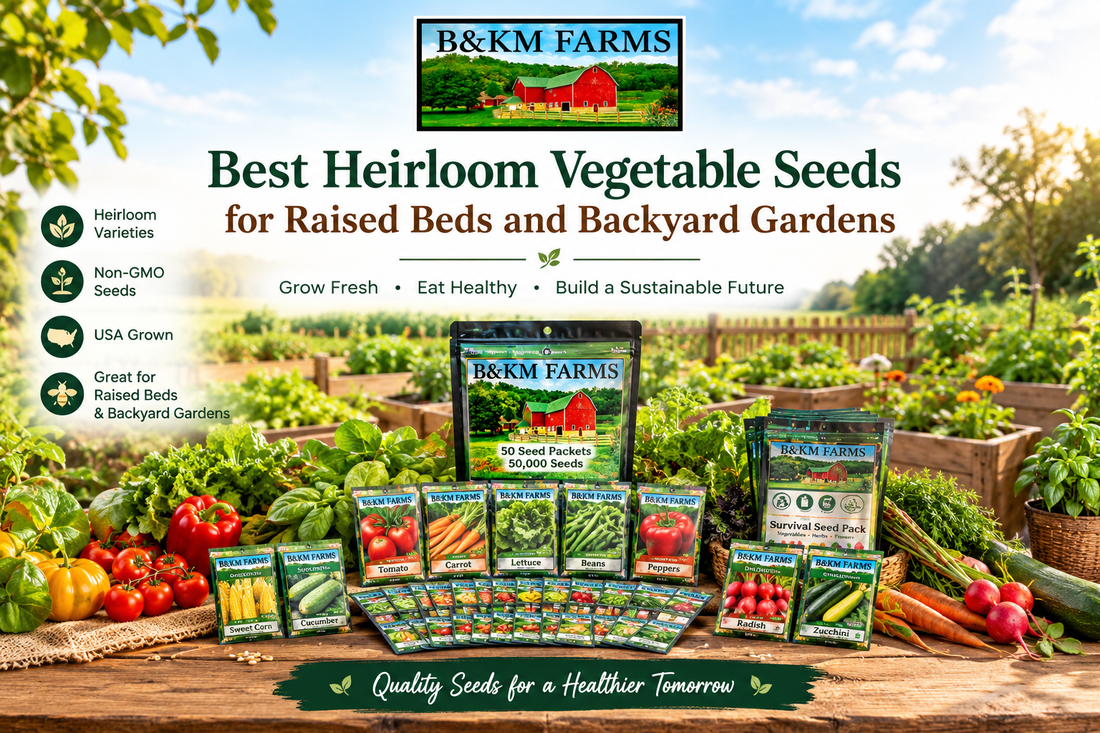 Best Heirloom Vegetable Seeds for Raised Beds and Backyard Gardens