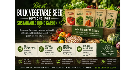 Bulk Vegetable Seed Options
