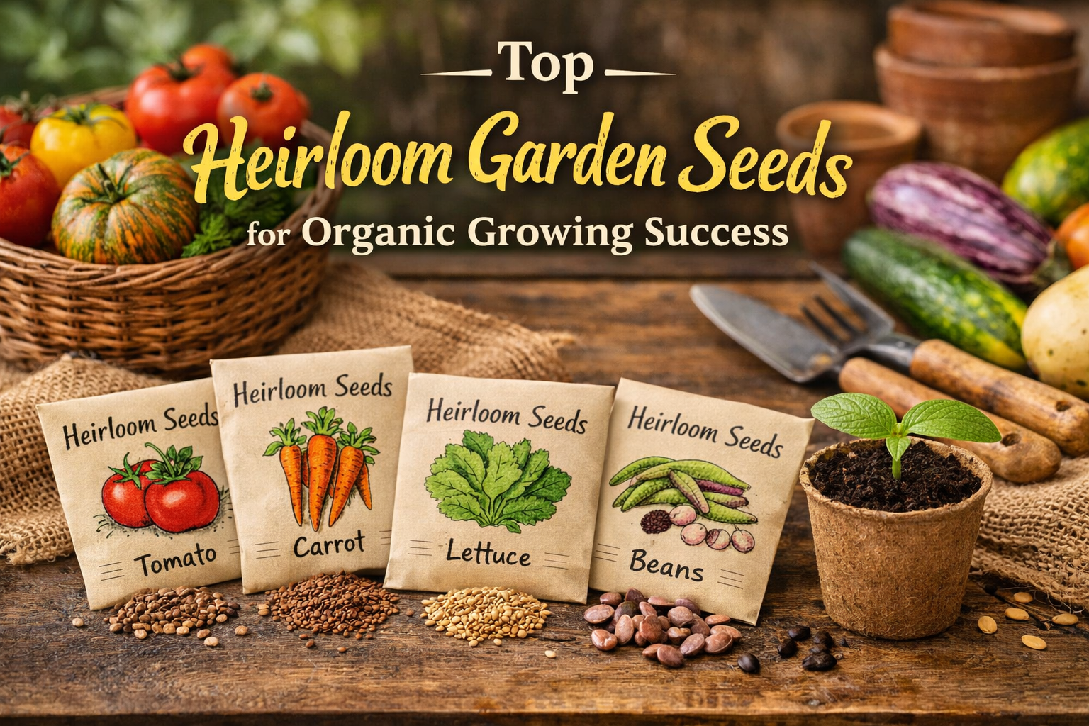 Top Heirloom Garden Seeds for Organic Growing Success – B&KM Farms