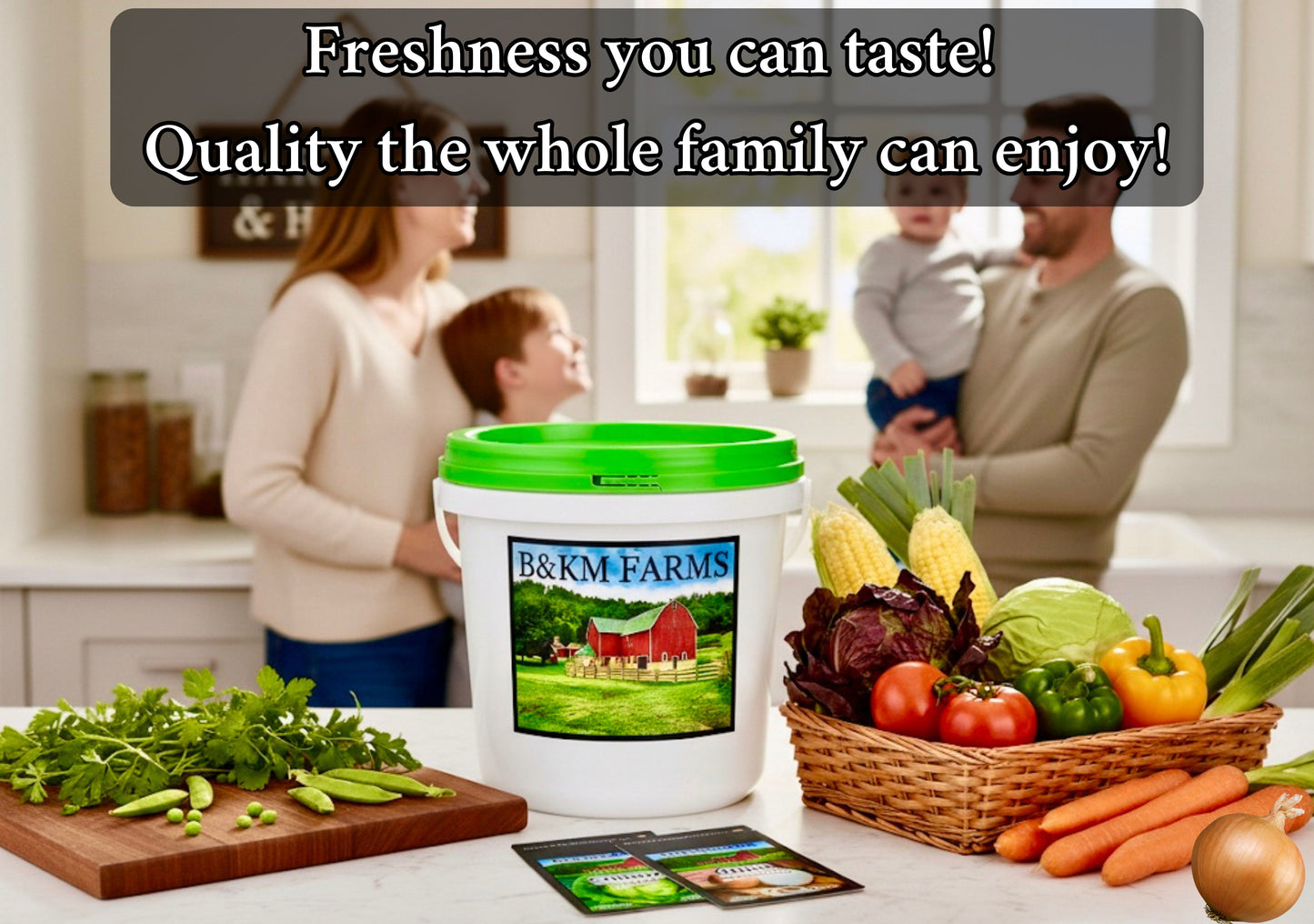 30 Seed Packet Vault: Heirloom, Non-GMO Vegetable Seed Packets