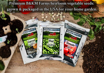 50 Vegetable Seed Packet Vault: 50,000 Heirloom Seeds