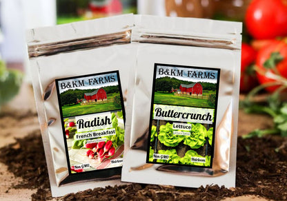 BEST VALUE: 100,000 Vegetable Seed Vault. 100 Seed Packets