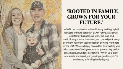 20-50 Varieties - Heirloom Vegetable & Herb Long-Term Seed Vault Bucket – USA Grown, Non-GMO - 10,000-50,000 Seeds