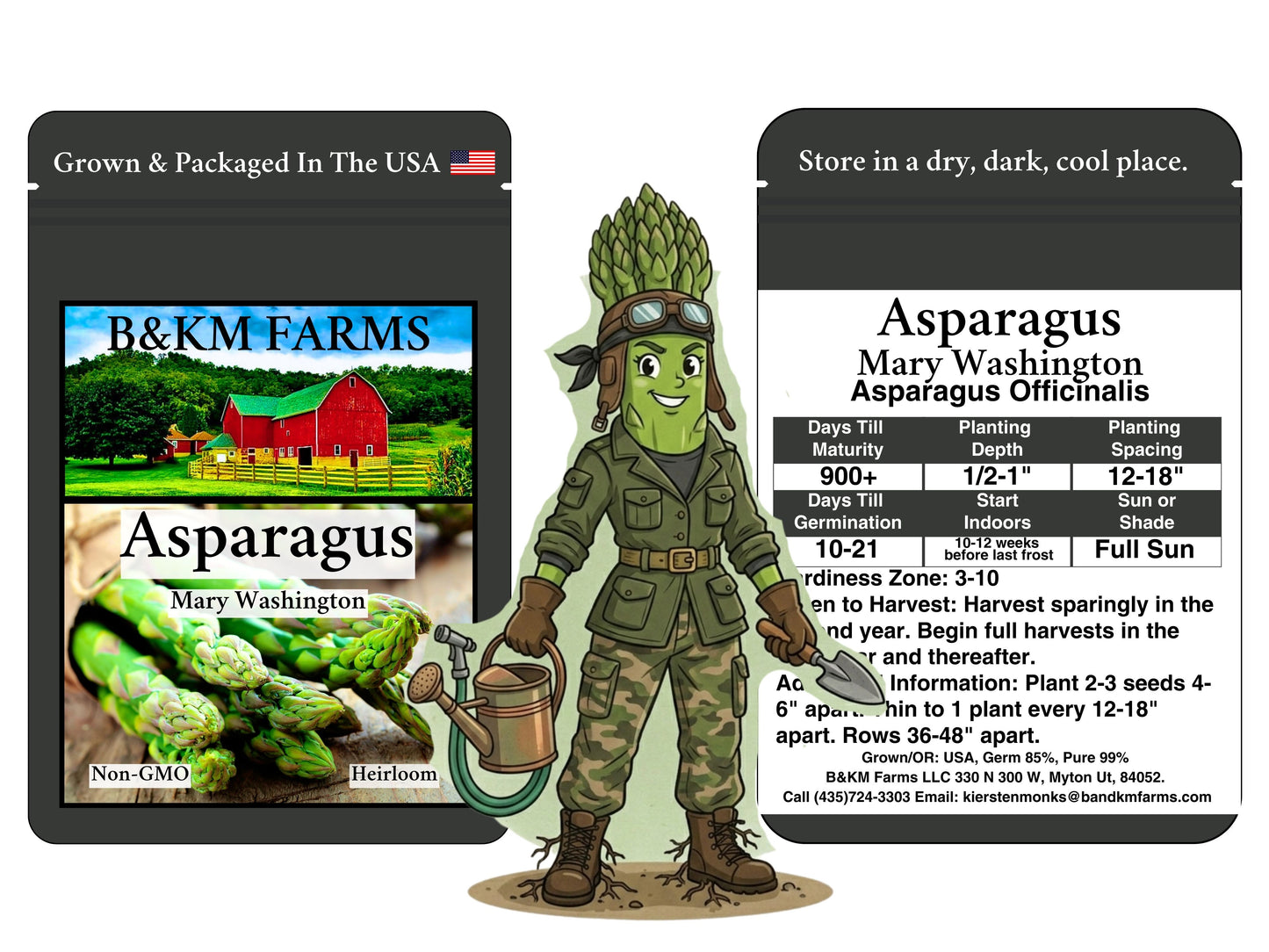 Build Your Own Kids’ "Special Ops" Themed Vegetable Garden (50 Varieties)