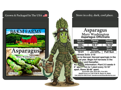 Build Your Own Kids’ "Special Ops" Themed Vegetable Garden (50 Varieties)