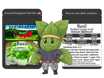 Build Your Own Kids’ "Special Ops" Themed Vegetable Garden (50 Varieties)