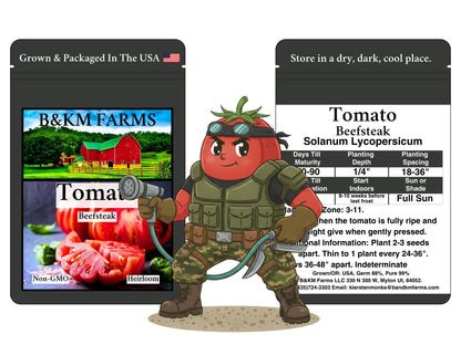 Build Your Own Kids’ "Special Ops" Themed Vegetable Garden (50 Varieties)