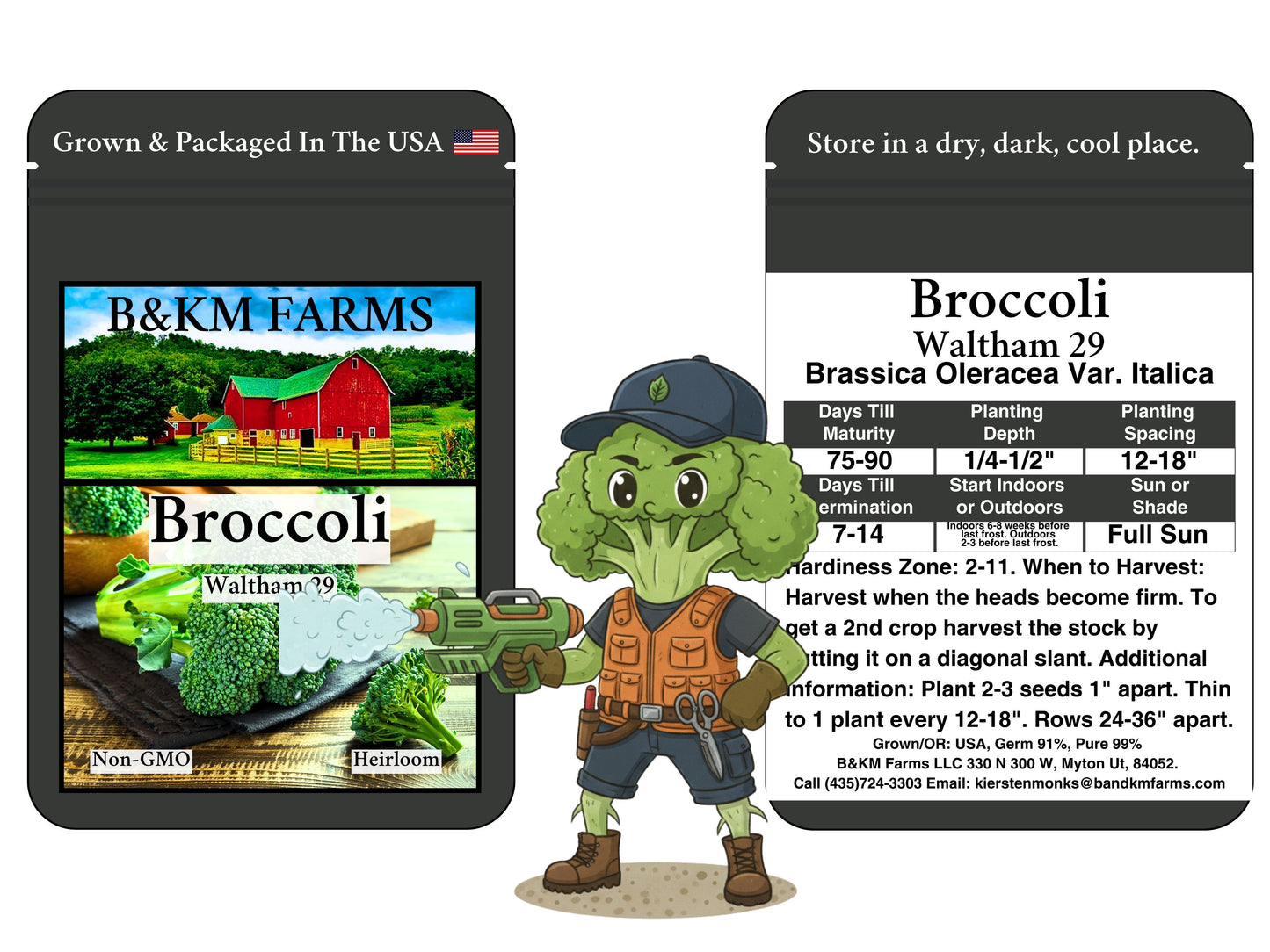 Build Your Own Kids’ "Special Ops" Themed Vegetable Garden (50 Varieties)