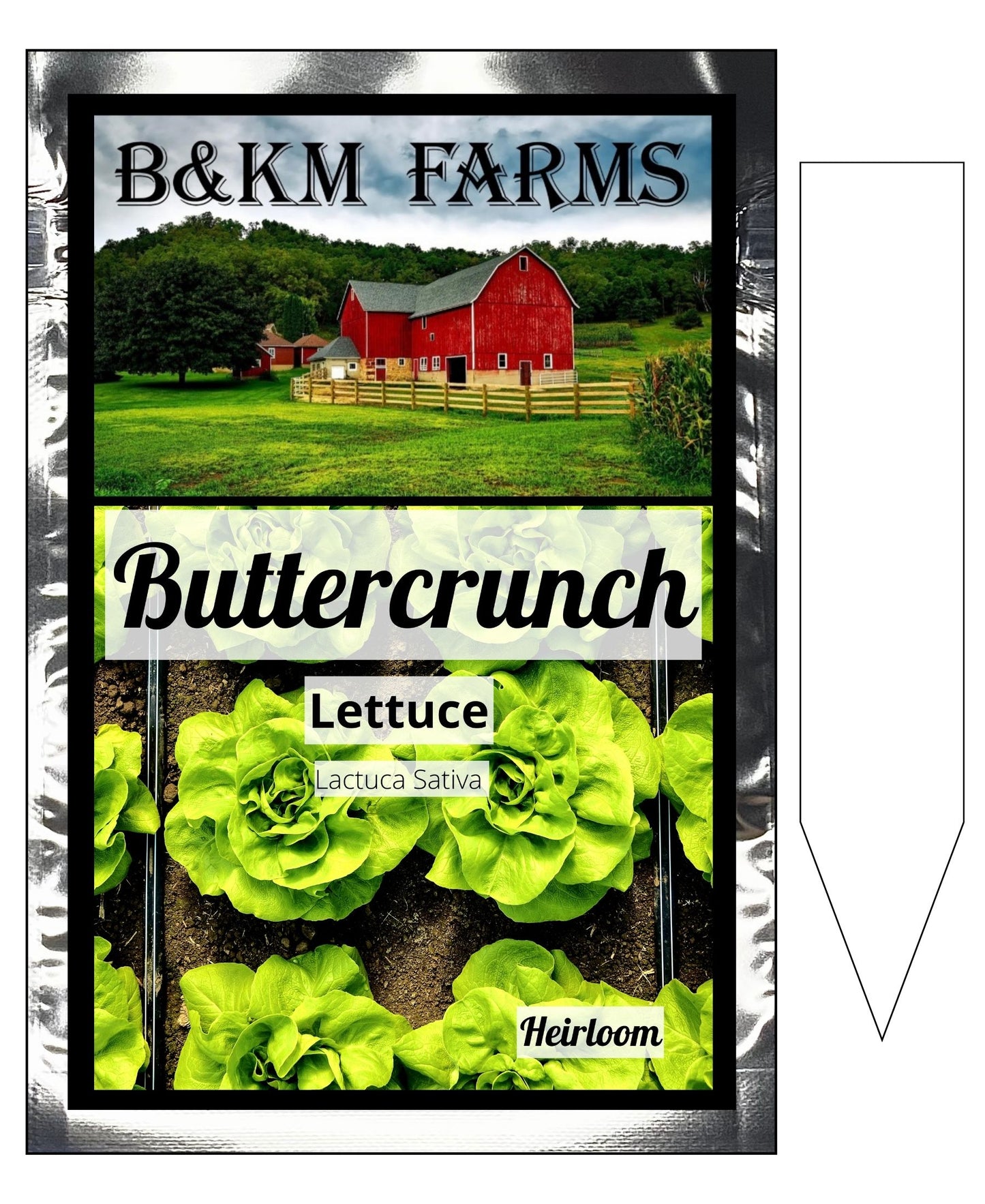 Buttercrunch Vegetable Seeds, Microgreens