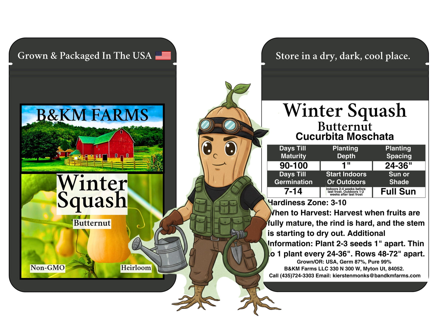 Build Your Own Kids’ "Special Ops" Themed Vegetable Garden (50 Varieties)