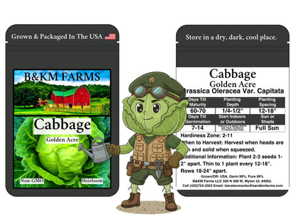 Build Your Own Kids’ "Special Ops" Themed Vegetable Garden (50 Varieties)