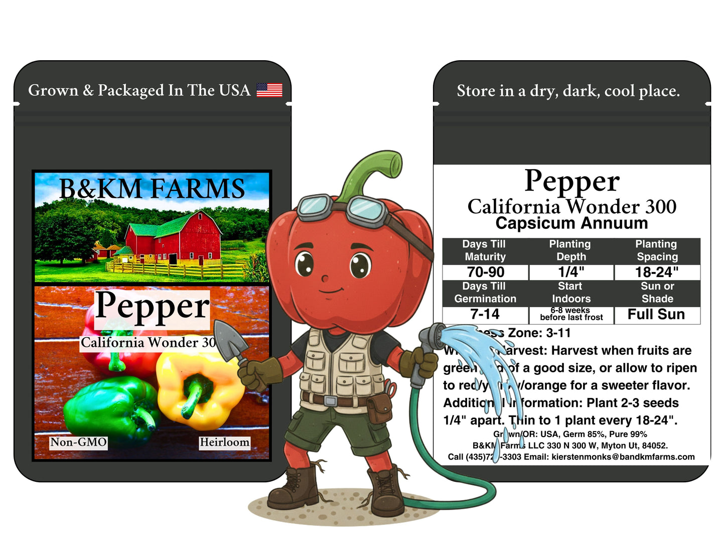 Build Your Own Kids’ "Special Ops" Themed Vegetable Garden (50 Varieties)