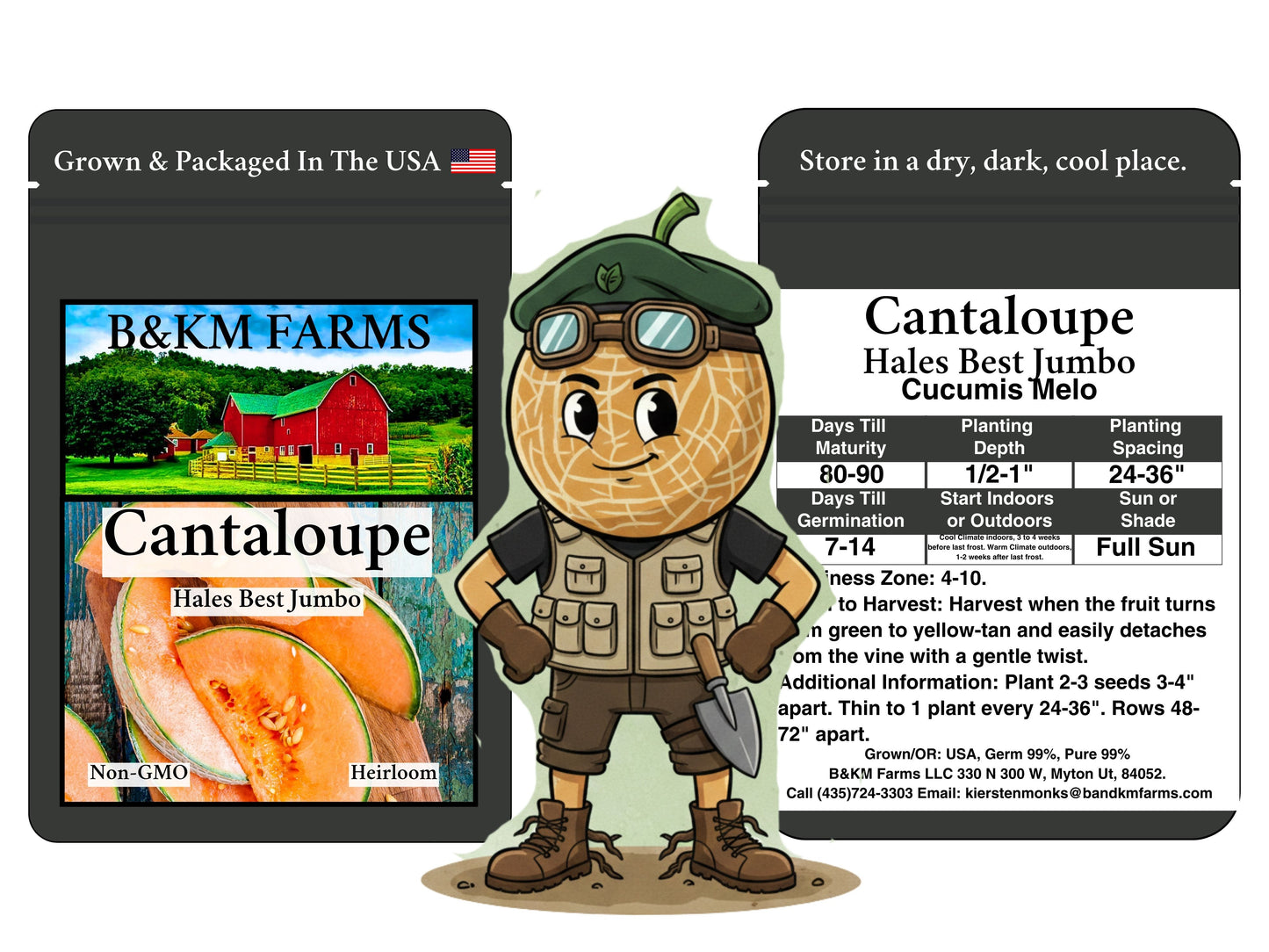 Build Your Own Kids’ "Special Ops" Themed Vegetable Garden (50 Varieties)