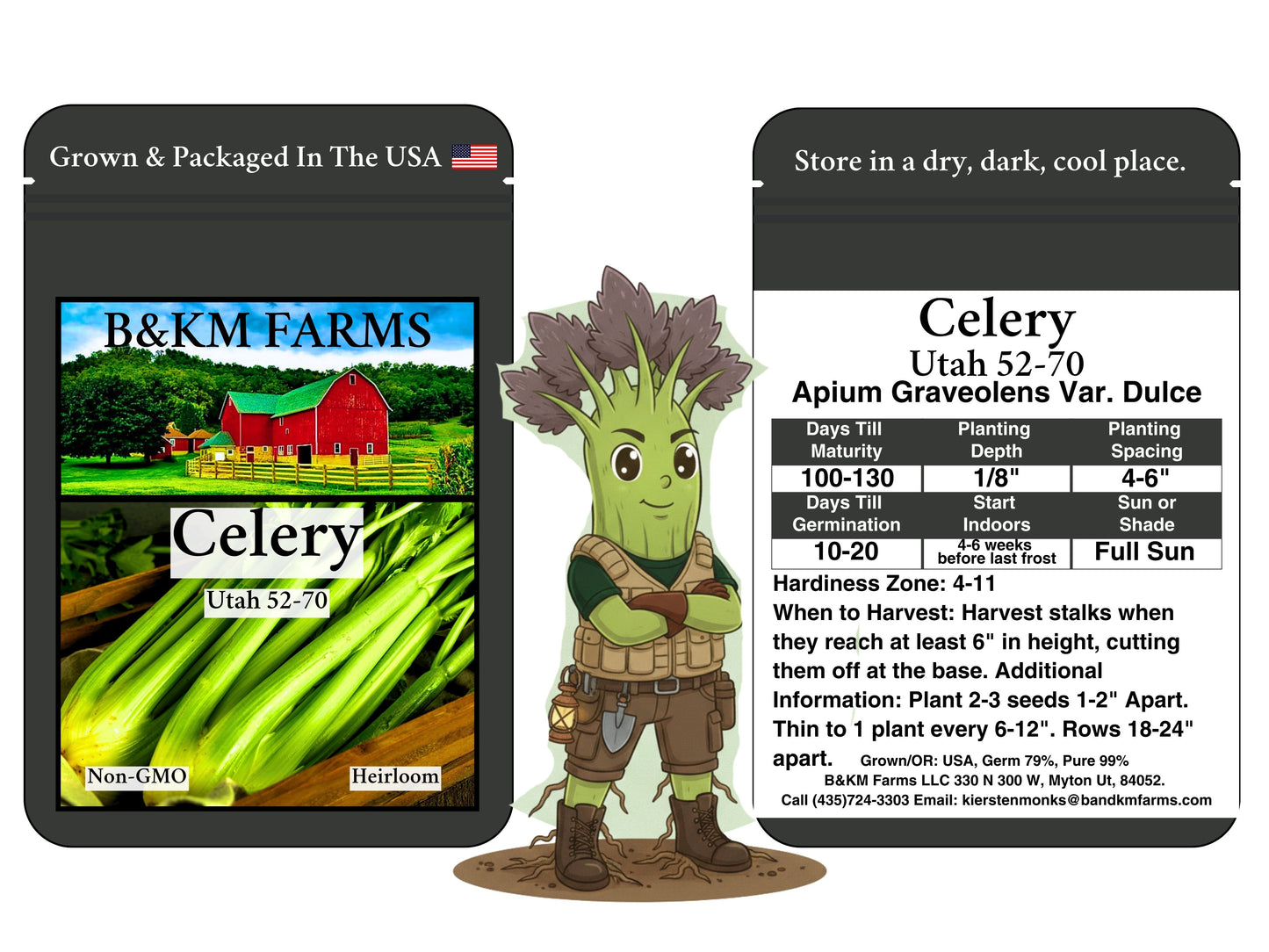 Build Your Own Kids’ "Special Ops" Themed Vegetable Garden (50 Varieties)