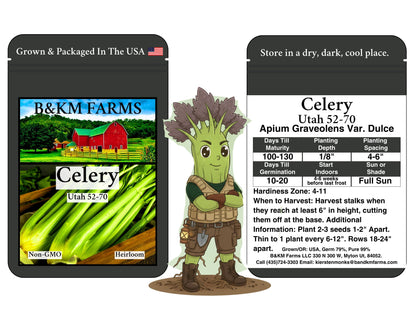 Build Your Own Kids’ "Special Ops" Themed Vegetable Garden (50 Varieties)