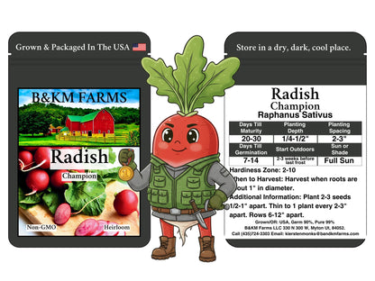 Build Your Own Kids’ "Special Ops" Themed Vegetable Garden (50 Varieties)