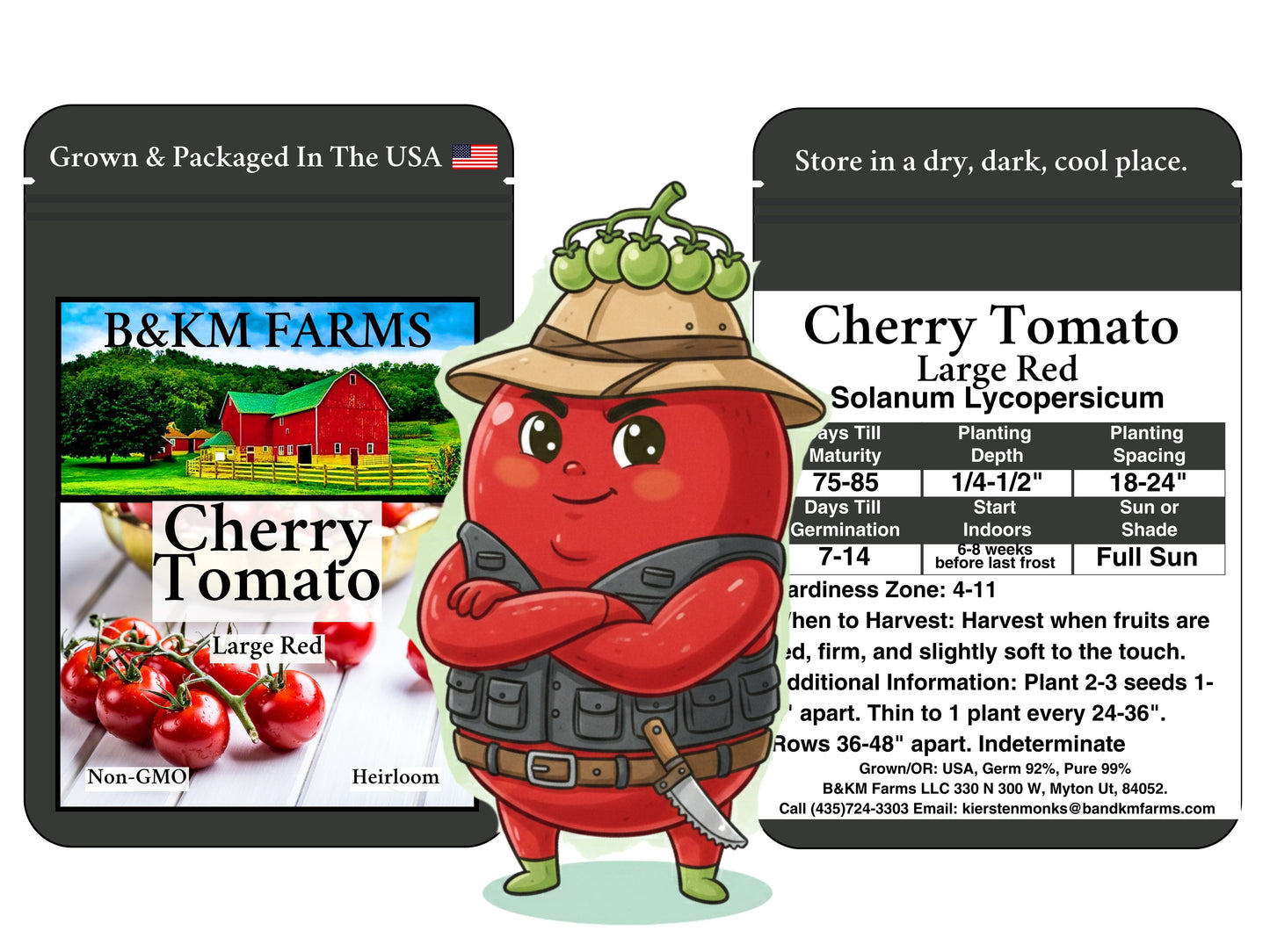 Build Your Own Kids’ "Special Ops" Themed Vegetable Garden (50 Varieties)