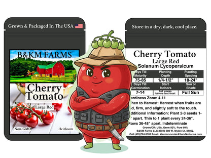 Build Your Own Kids’ "Special Ops" Themed Vegetable Garden (50 Varieties)