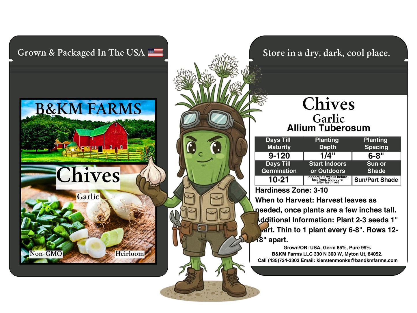 Build Your Own Kids’ "Special Ops" Themed Vegetable Garden (50 Varieties)