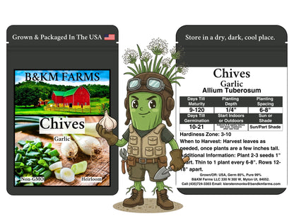 Build Your Own Kids’ "Special Ops" Themed Vegetable Garden (50 Varieties)