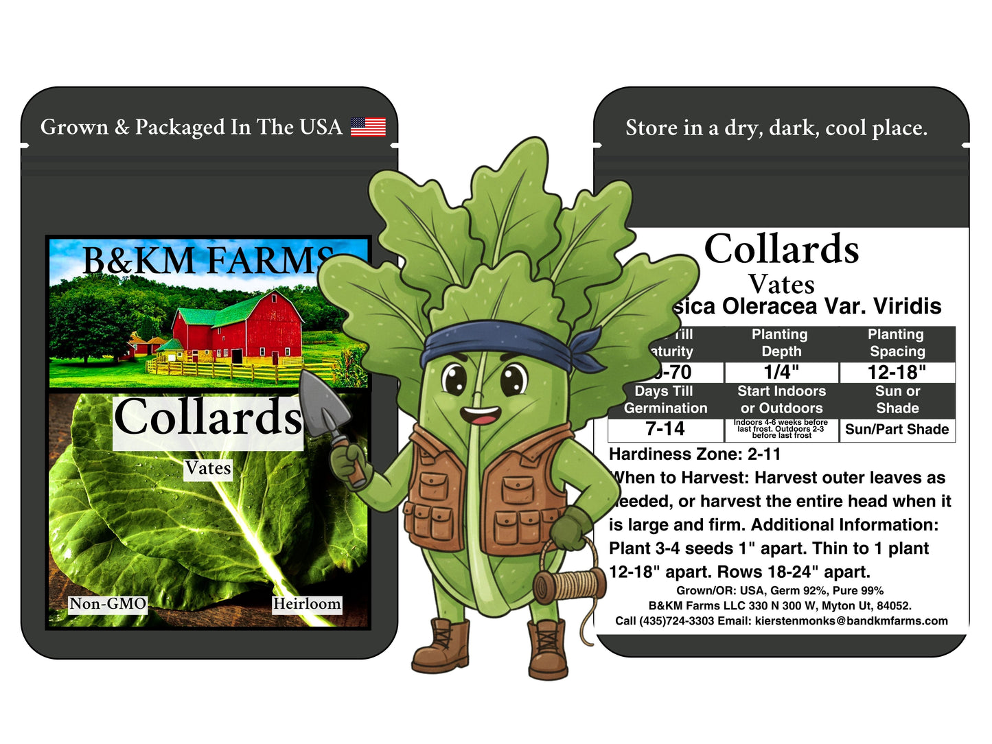 Build Your Own Kids’ "Special Ops" Themed Vegetable Garden (50 Varieties)