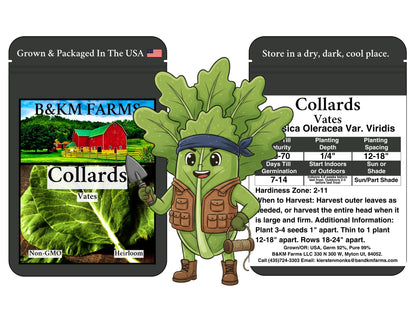 Build Your Own Kids’ "Special Ops" Themed Vegetable Garden (50 Varieties)
