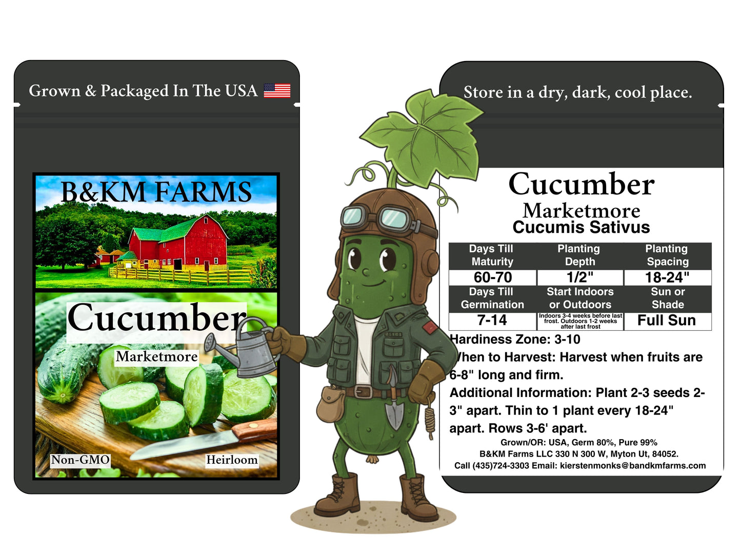 Build Your Own Kids’ "Special Ops" Themed Vegetable Garden (50 Varieties)