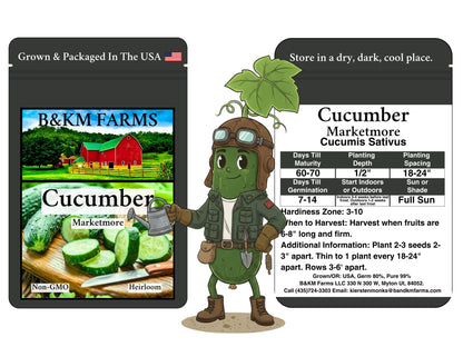 Build Your Own Kids’ "Special Ops" Themed Vegetable Garden (50 Varieties)