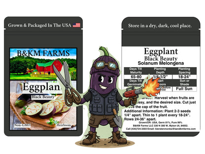 Build Your Own Kids’ "Special Ops" Themed Vegetable Garden (50 Varieties)