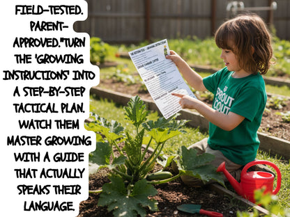 Build Your Own Kids’ "Special Ops" Themed Vegetable Garden (50 Varieties)