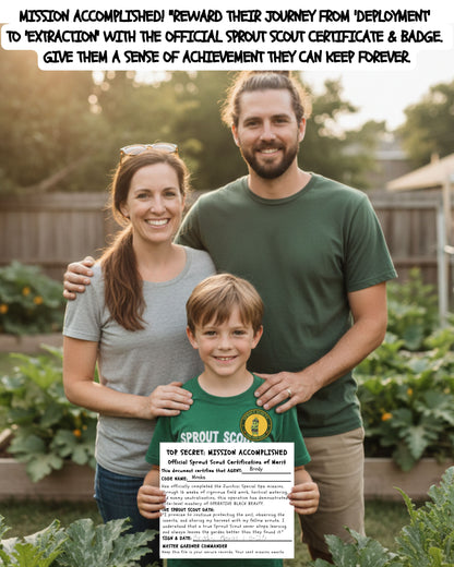 Build Your Own Kids’ "Special Ops" Themed Vegetable Garden (50 Varieties)