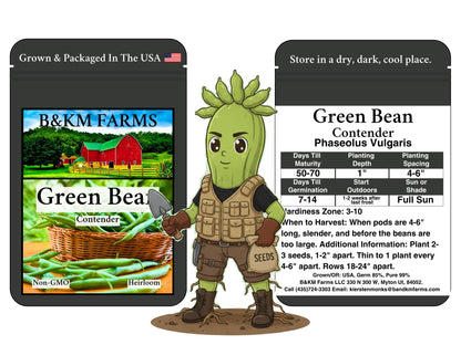 Build Your Own Kids’ "Special Ops" Themed Vegetable Garden (50 Varieties)