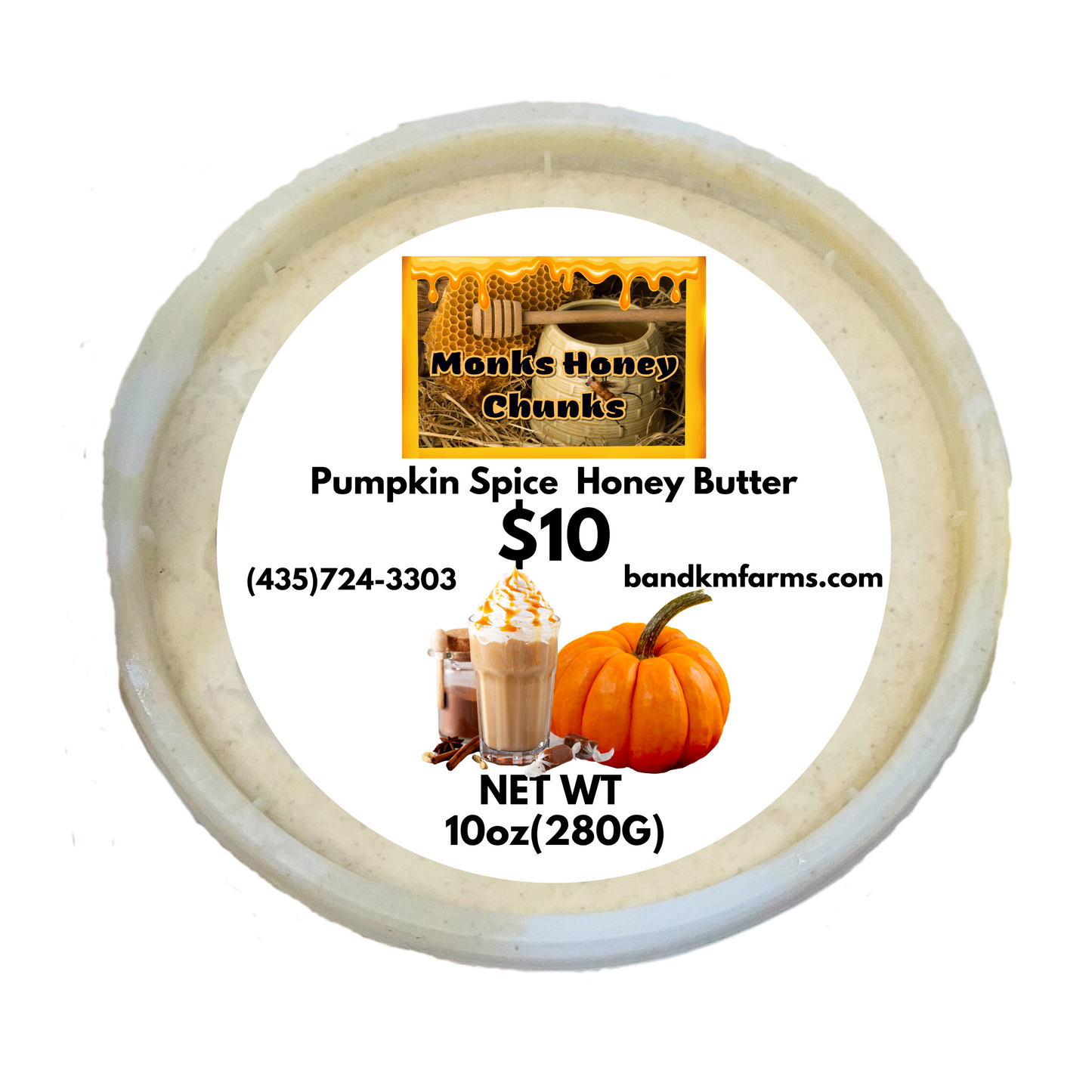 Pumpkin Spice Honey Butter