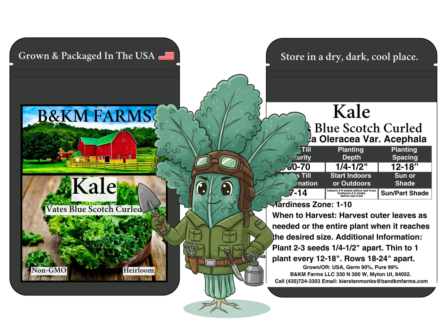 Build Your Own Kids’ "Special Ops" Themed Vegetable Garden (50 Varieties)