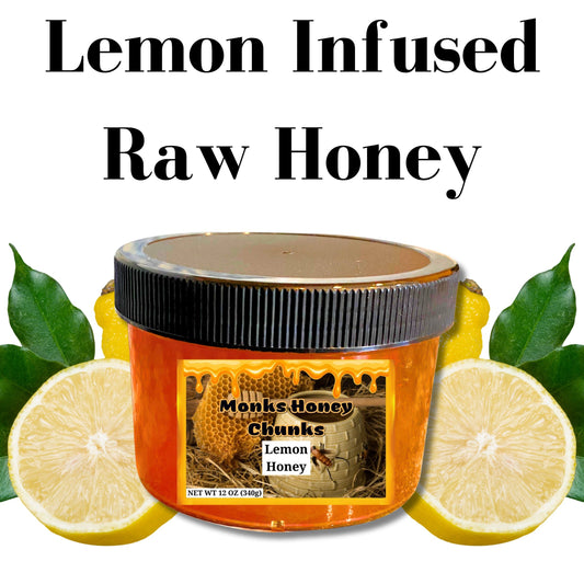 Raw Lemon Infused Honey