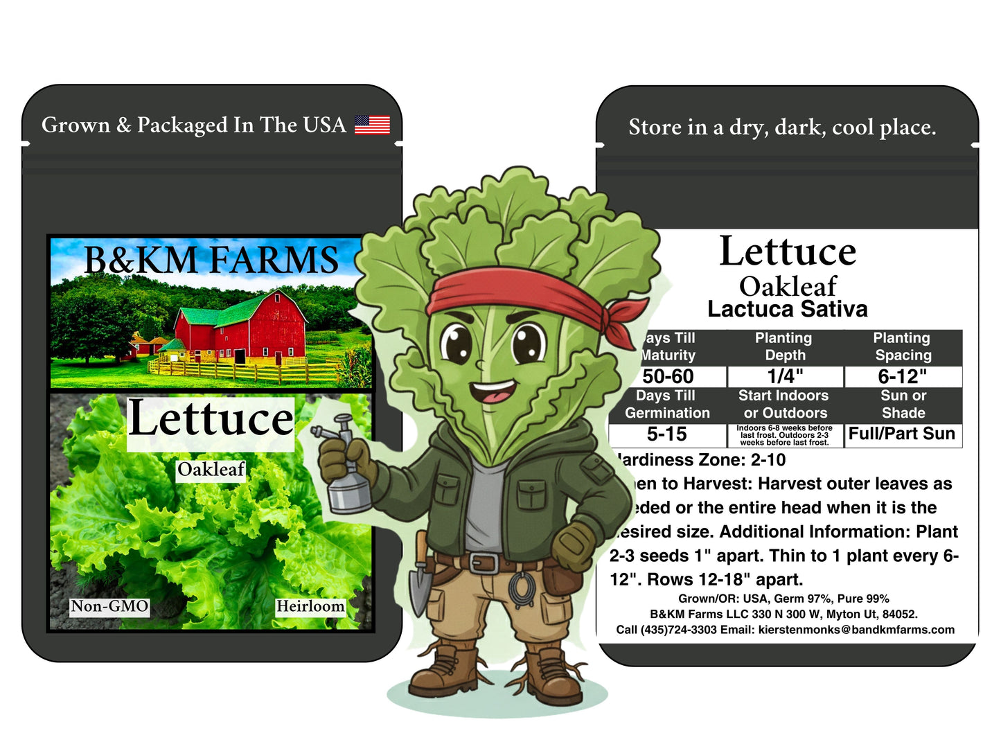 Build Your Own Kids’ "Special Ops" Themed Vegetable Garden (50 Varieties)