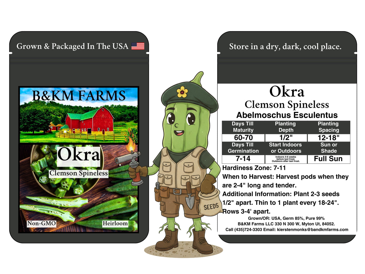 Build Your Own Kids’ "Special Ops" Themed Vegetable Garden (50 Varieties)