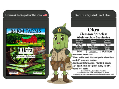Build Your Own Kids’ "Special Ops" Themed Vegetable Garden (50 Varieties)