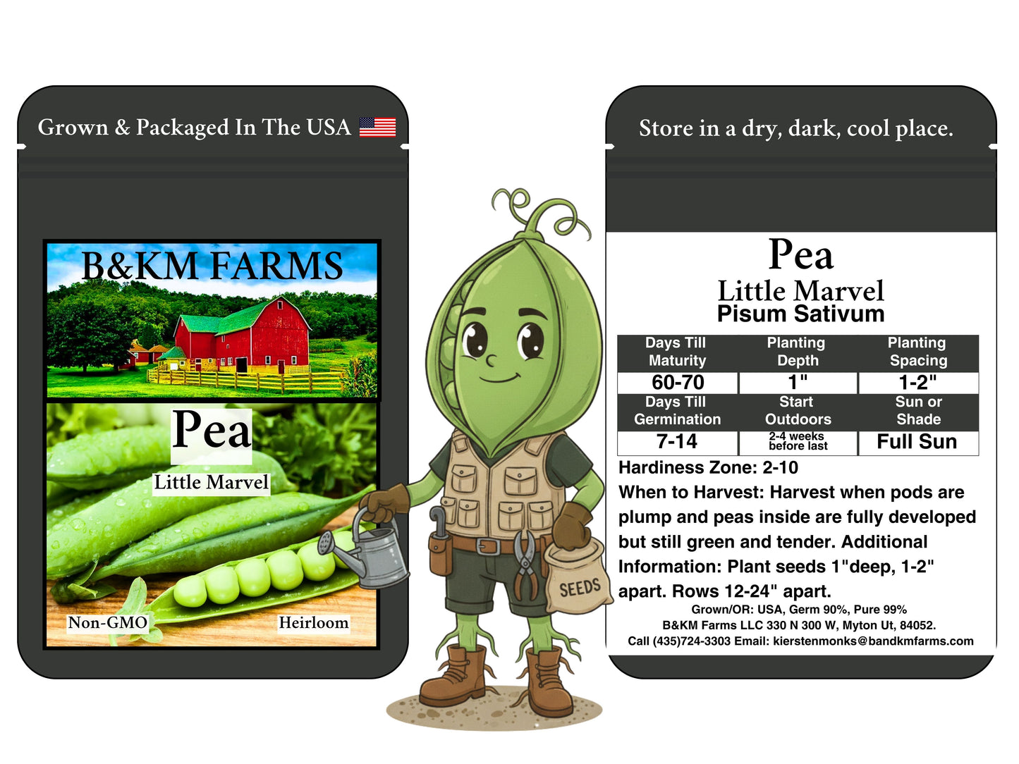 Build Your Own Kids’ "Special Ops" Themed Vegetable Garden (50 Varieties)