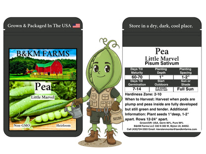 Build Your Own Kids’ "Special Ops" Themed Vegetable Garden (50 Varieties)