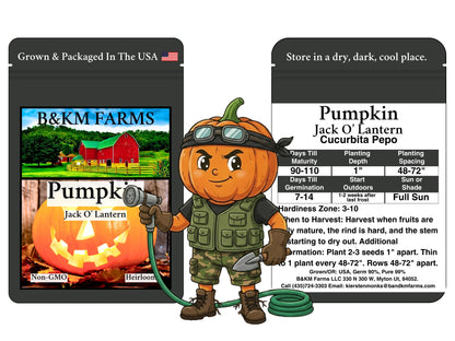 Build Your Own Kids’ "Special Ops" Themed Vegetable Garden (50 Varieties)