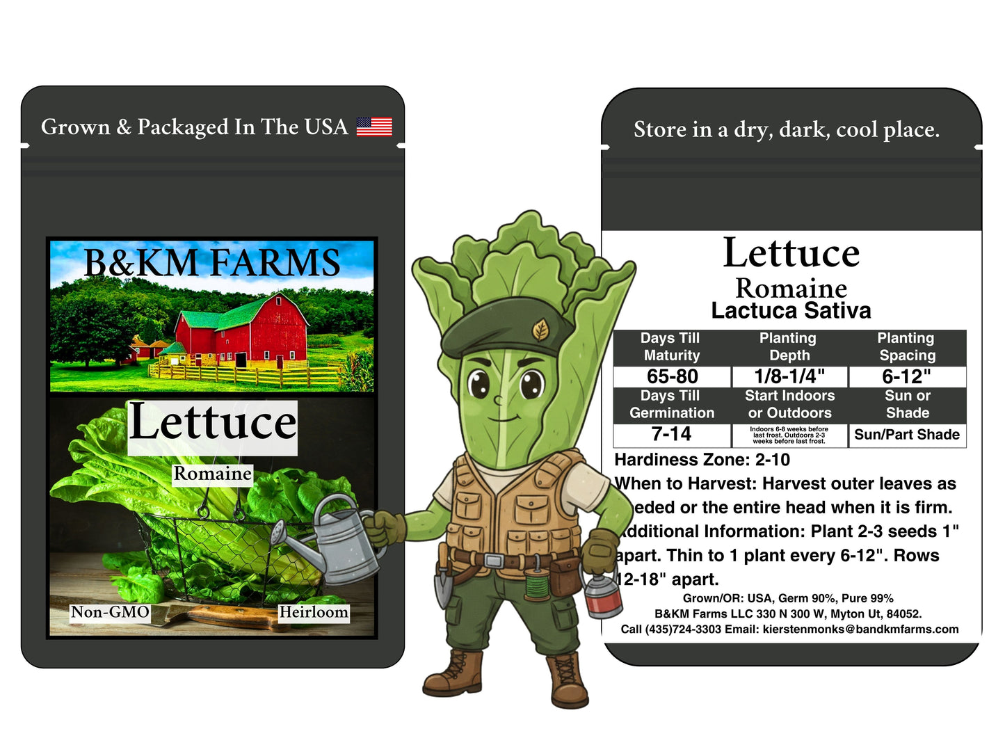 Build Your Own Kids’ "Special Ops" Themed Vegetable Garden (50 Varieties)