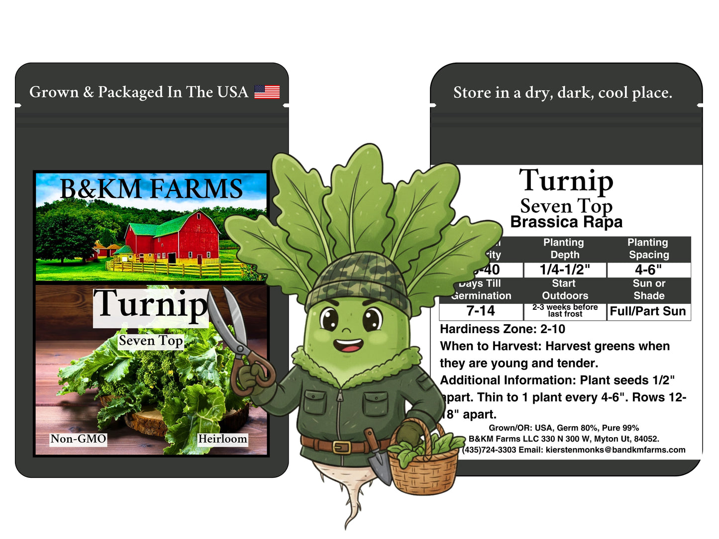 Build Your Own Kids’ "Special Ops" Themed Vegetable Garden (50 Varieties)