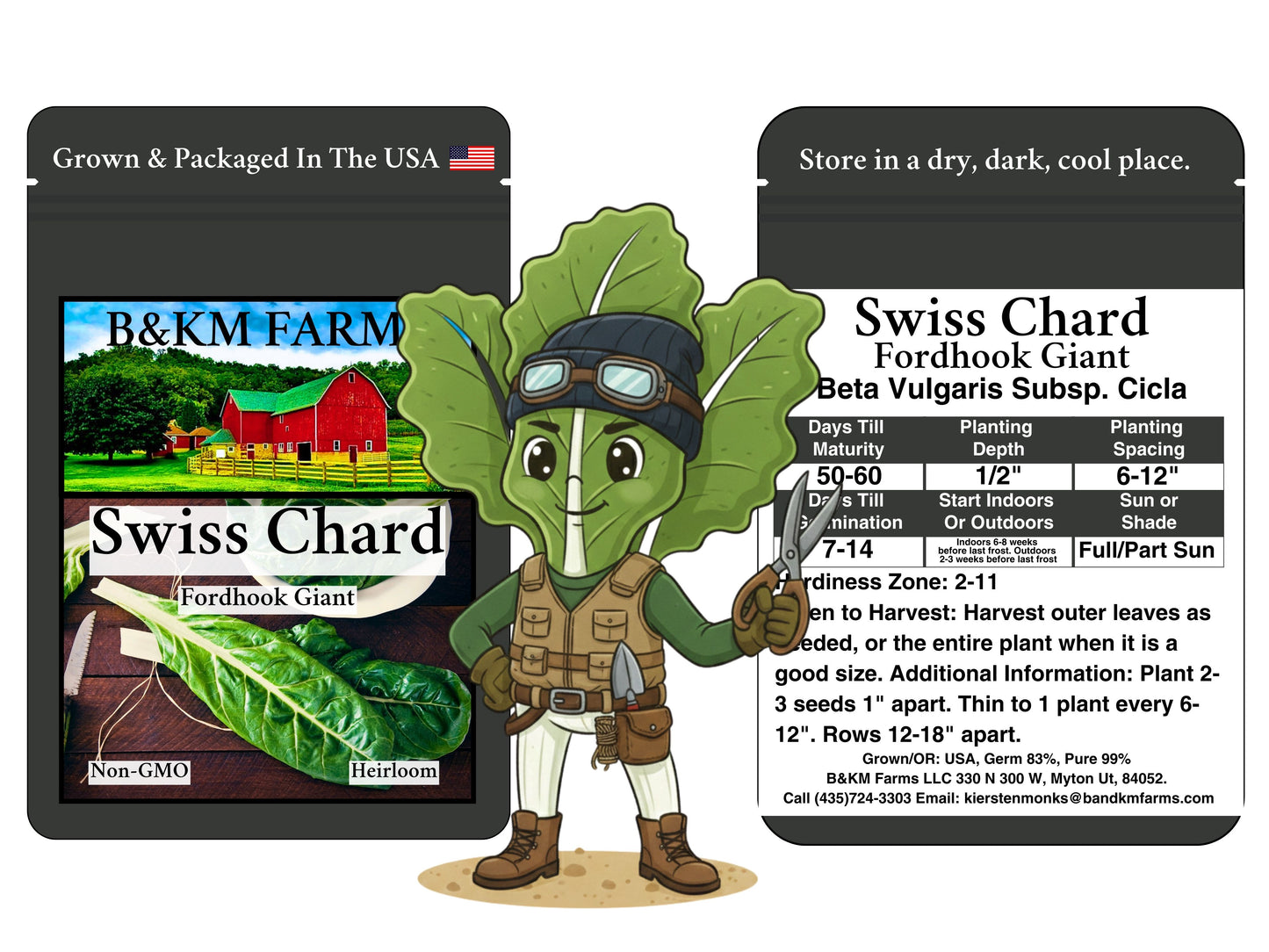 Build Your Own Kids’ "Special Ops" Themed Vegetable Garden (50 Varieties)