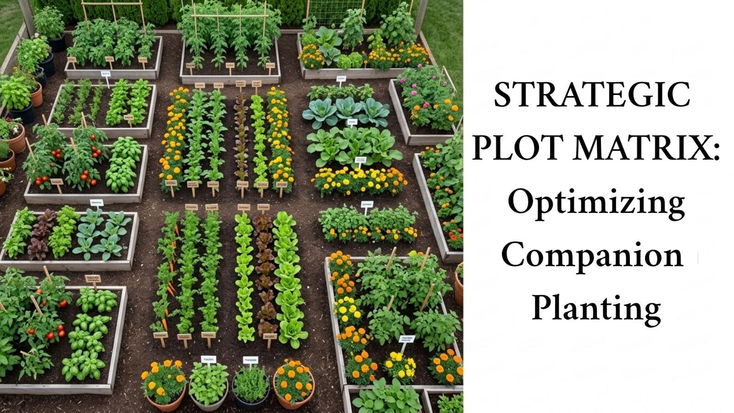The Complete Garden Blueprint | Custom A-Z Digital Layout, Care Matrix & Personalized Planting Calendar