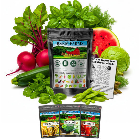 35 Varieties 2026 Zone Specific Garden Kit : Guaranteed Success with USDA Zones 3-10-Matched Seed Collections