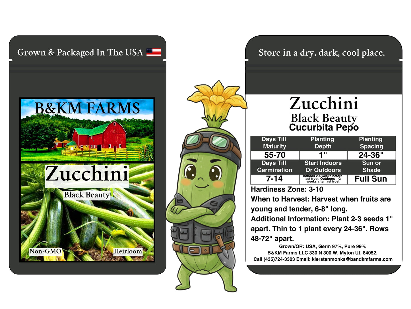 Build Your Own Kids’ "Special Ops" Themed Vegetable Garden (50 Varieties)